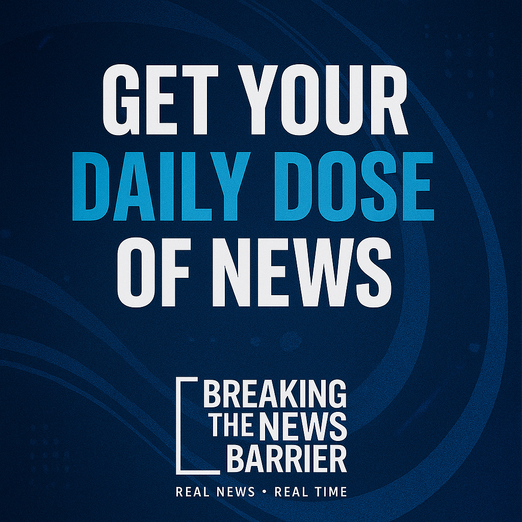 Breaking The News Barrier real news real time visual